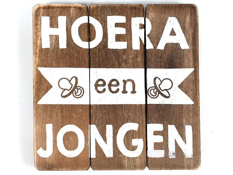 Tekstbord_Hoeraeenjongen