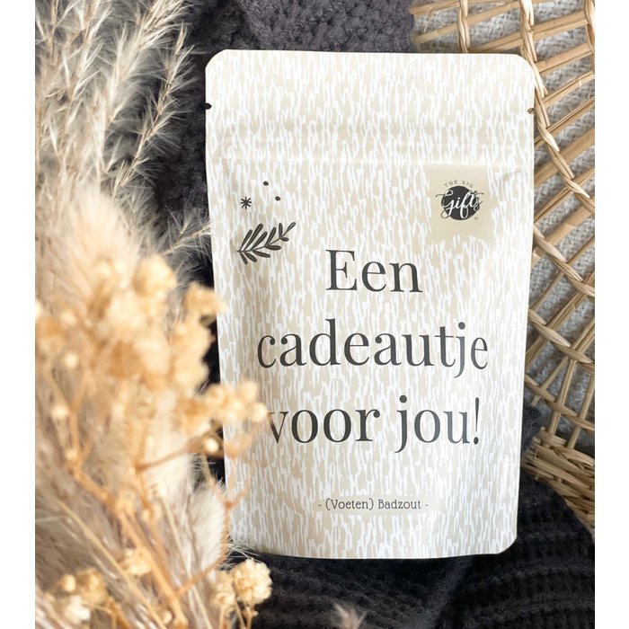 voetenbad zout - een cadeautje voor jou