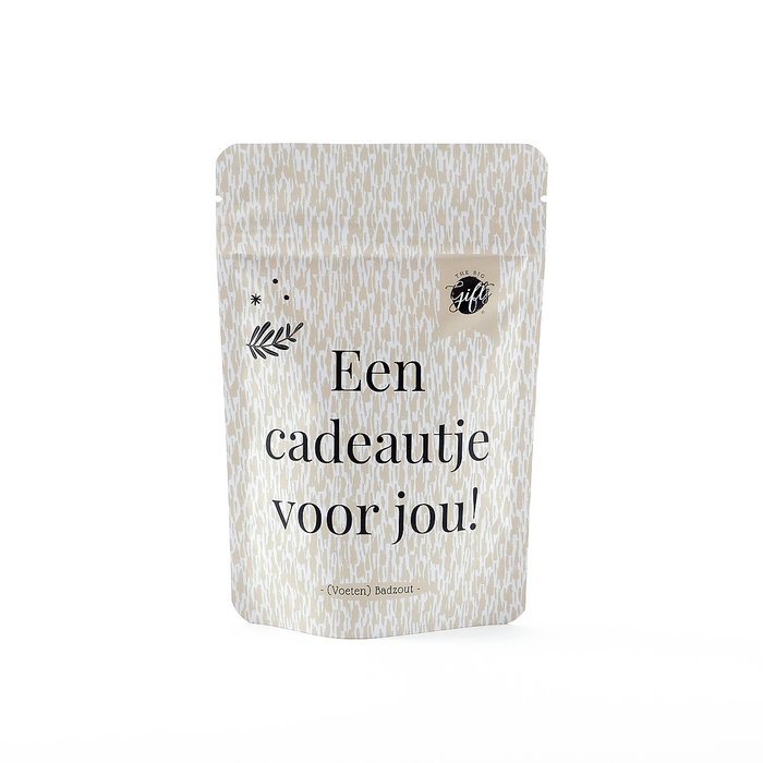 voetenbad zout - een cadeautje voor jou